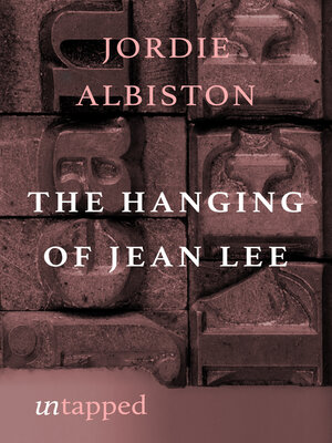 cover image of The Hanging of Jean Lee